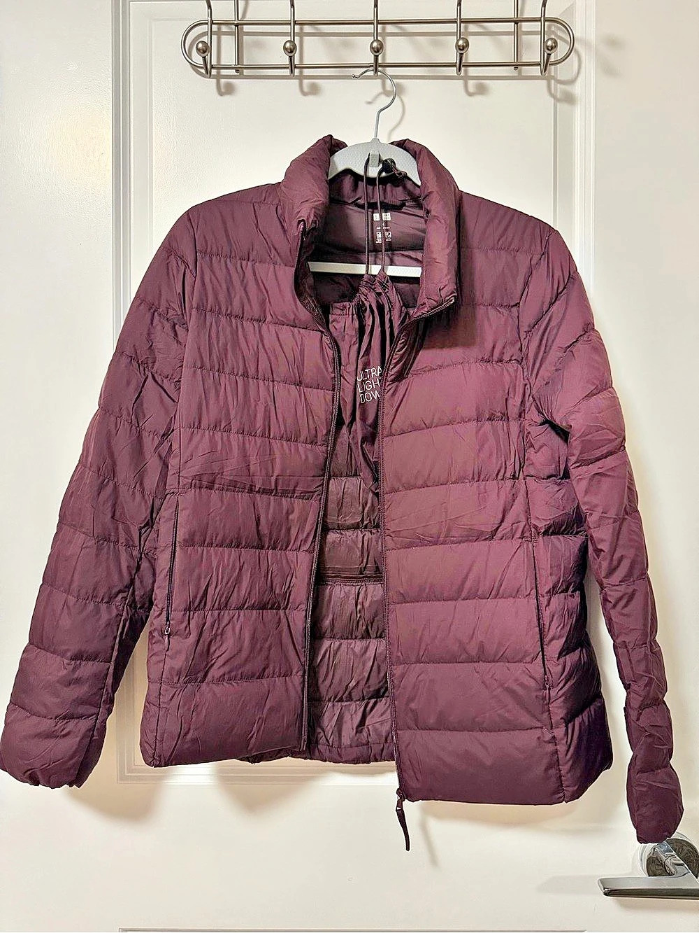 Uniqlo Ultra Light Down Jacket Puffer in Purple